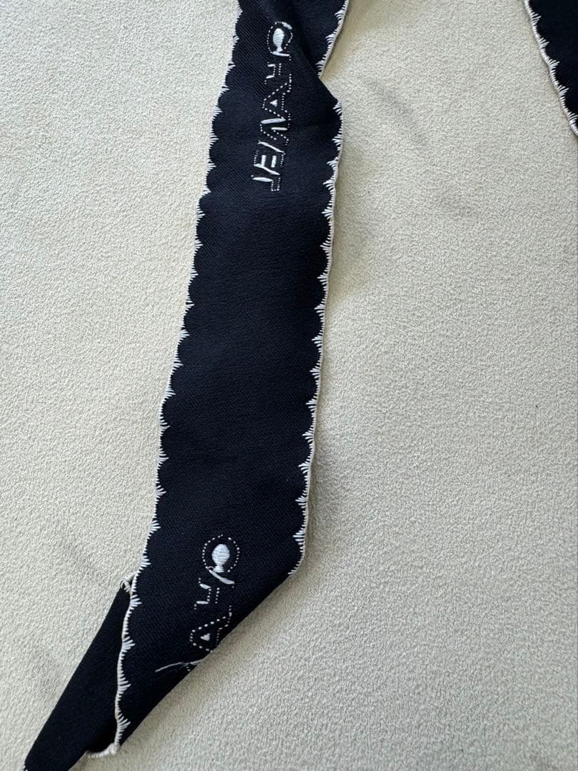 シャネル リボン ブローチ ブラック