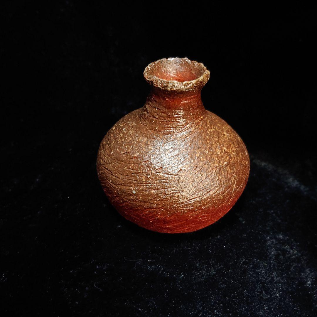 ●【ギザ口】99 .一輪挿し、徳利…備前焼