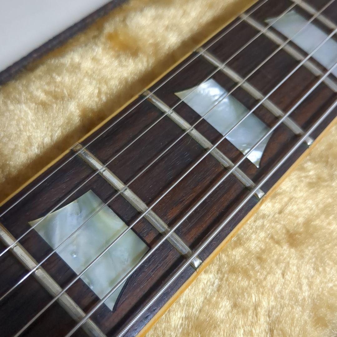 GRECO SUPER　REAL　トップフレイム中古JUNK　puコンデンサ無し