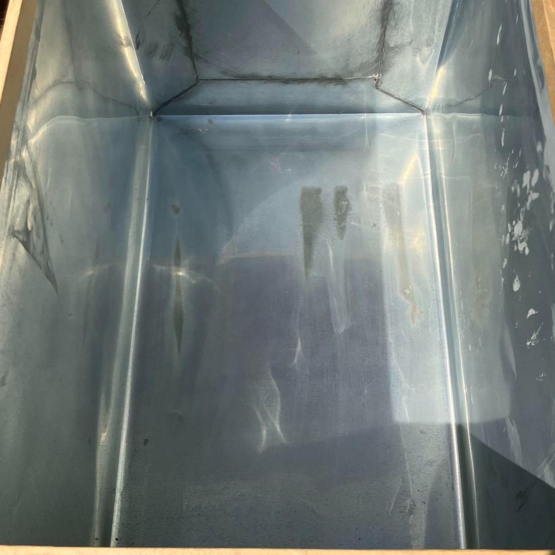 【レトロ】お茶の木箱(43.5×47.5×67.5) 　インテリア/収納/木