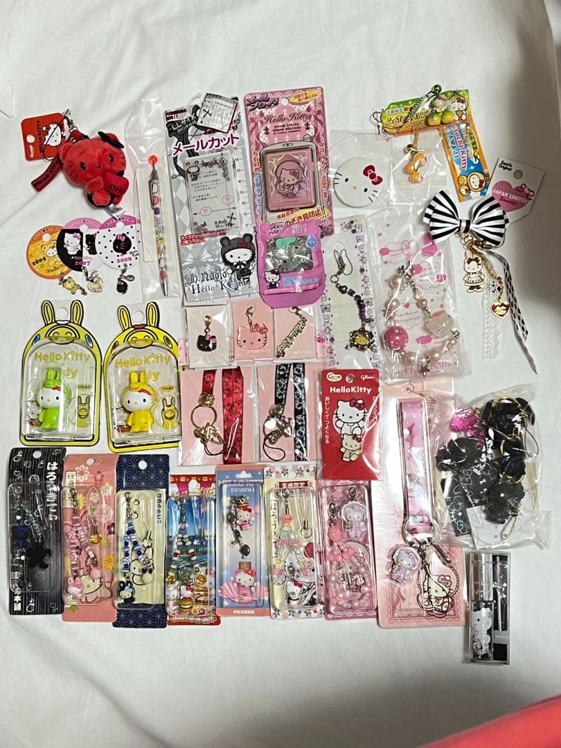 匿名配送/ハローキティ グッズ110点セット 当時物