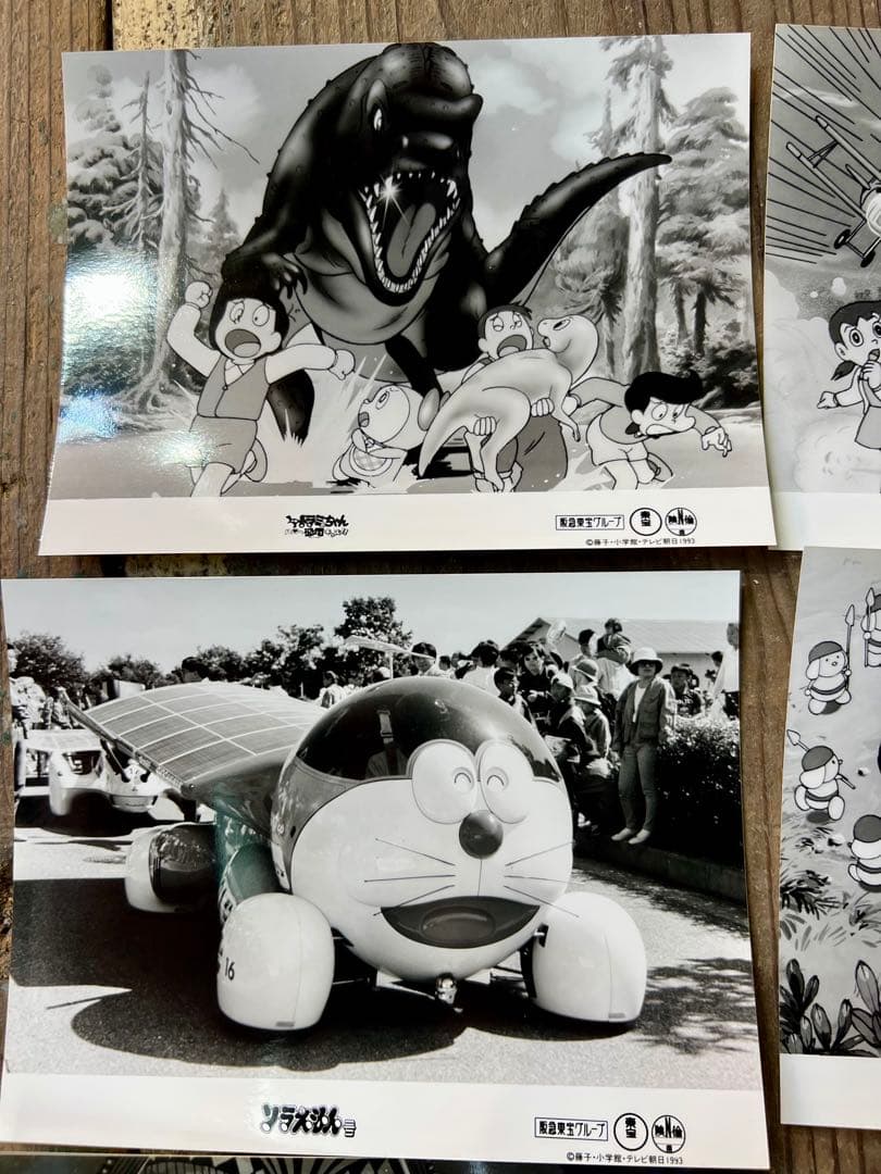 映画ドラえもん のび太とブリキの迷宮 1993年劇場用 スチール写真 8枚セット