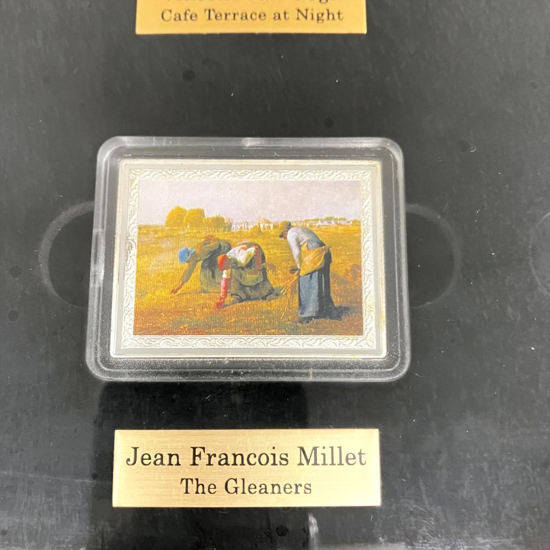 世界の名画 コレクション 銀貨　6枚セット