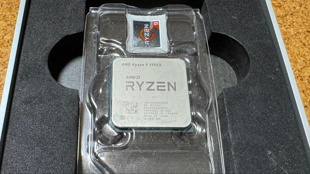 【中古】Ryzen9 3900X、マザーボード、グラフィックボードのセット