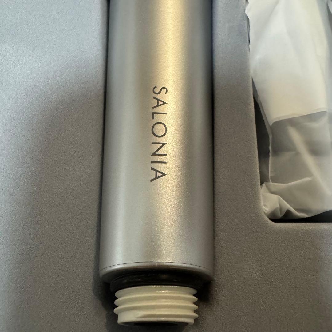 SALONIA ファインバブルクリアシャワーヘッド シルバー