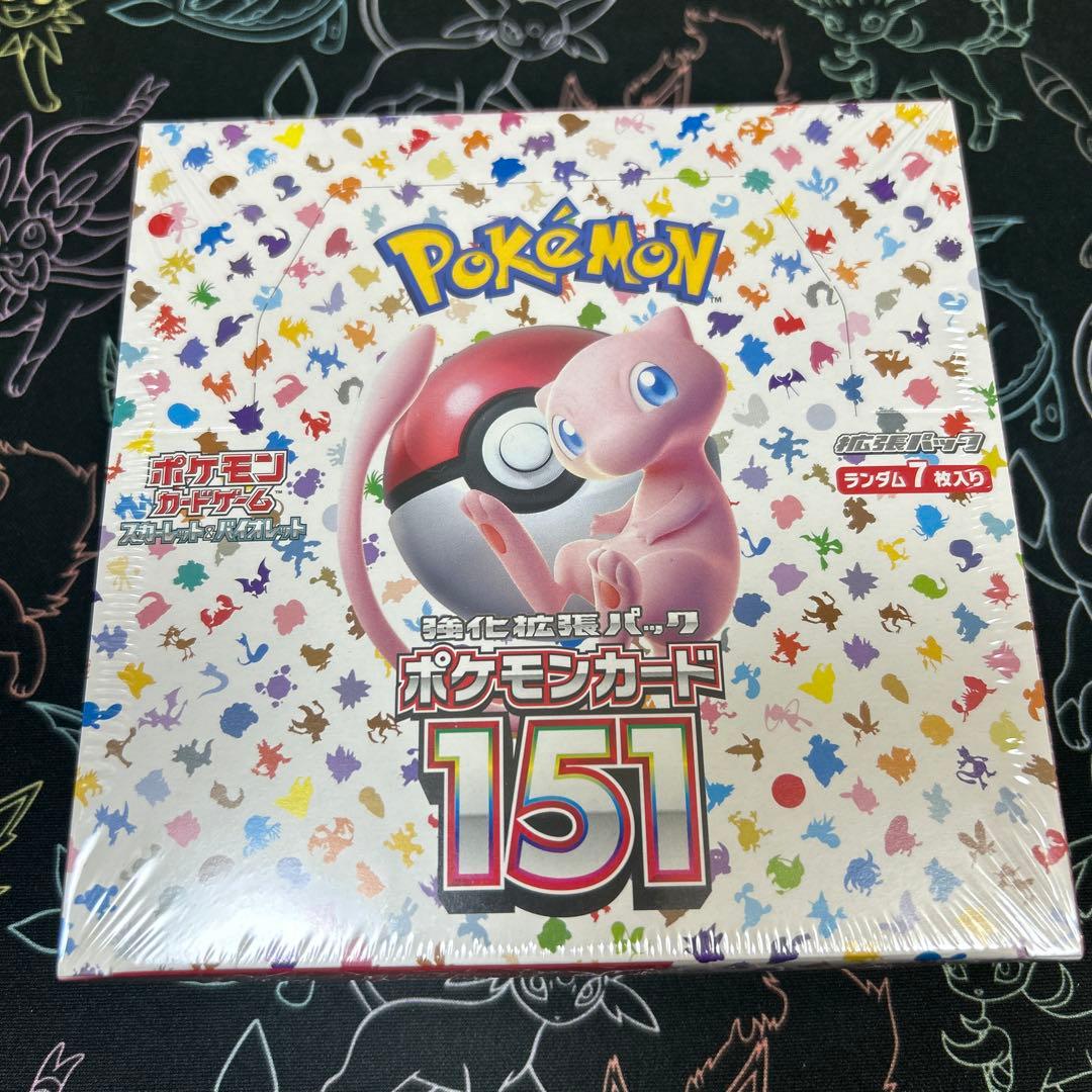 【シュリンク付き未開封】ポケモンカード151 1BOX