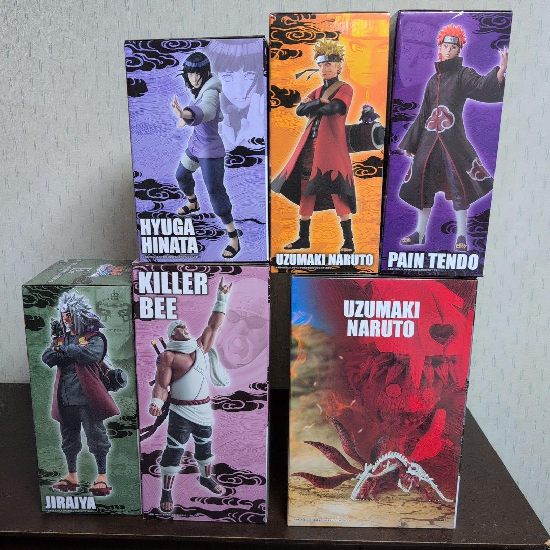 一番くじ　ナルト　フィギュア　A　B　C　D　E　ラストワン　コンプ　おまけ付④