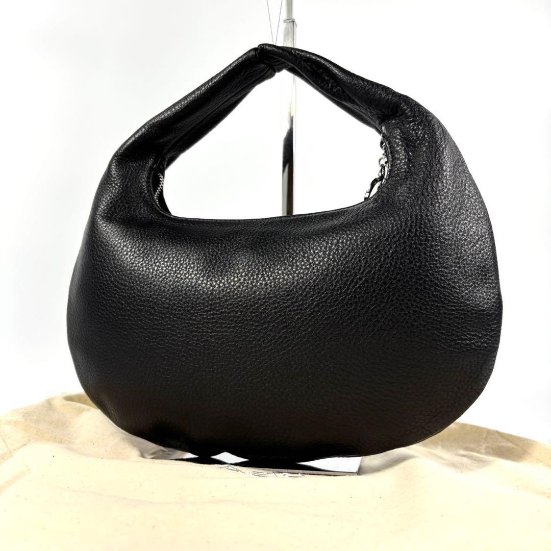 ✨未使用✨AETA ROUND ONE SHOULDER ハンドバッグ M 黒