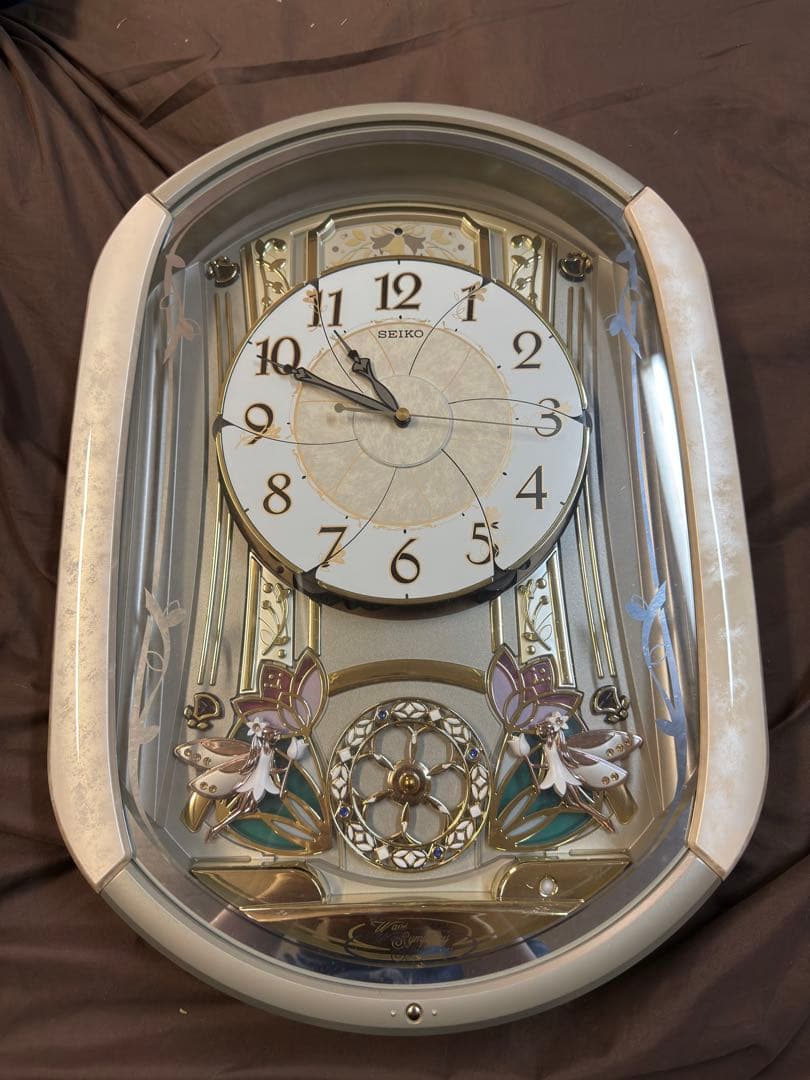 SEIKO RE567g からくり時計 セイコー 美品 プログラムからくり時計