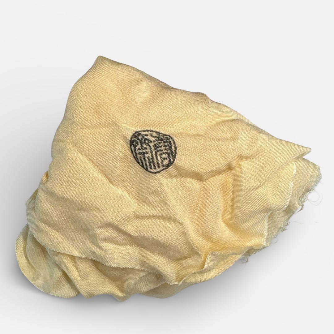 【中古品】前端春斎造　秋草蒔絵一閑塗黒棗（共箱）USED〈税込•送料込〉