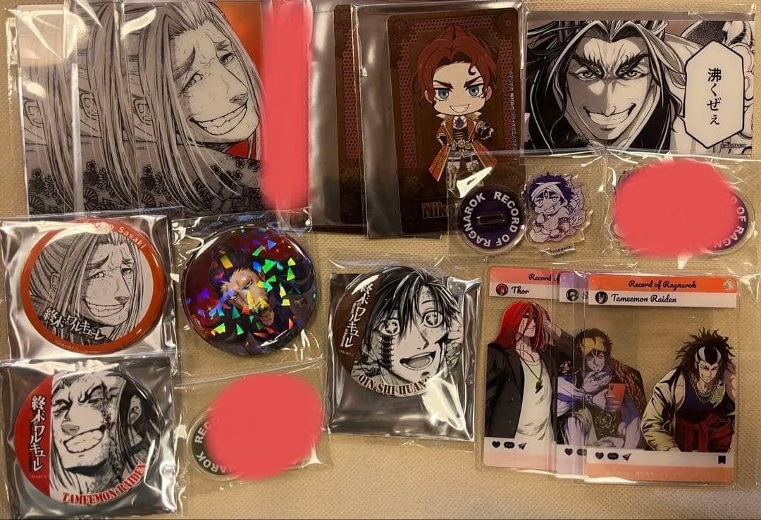 終末のワルキューレ　缶バッジ　始皇帝