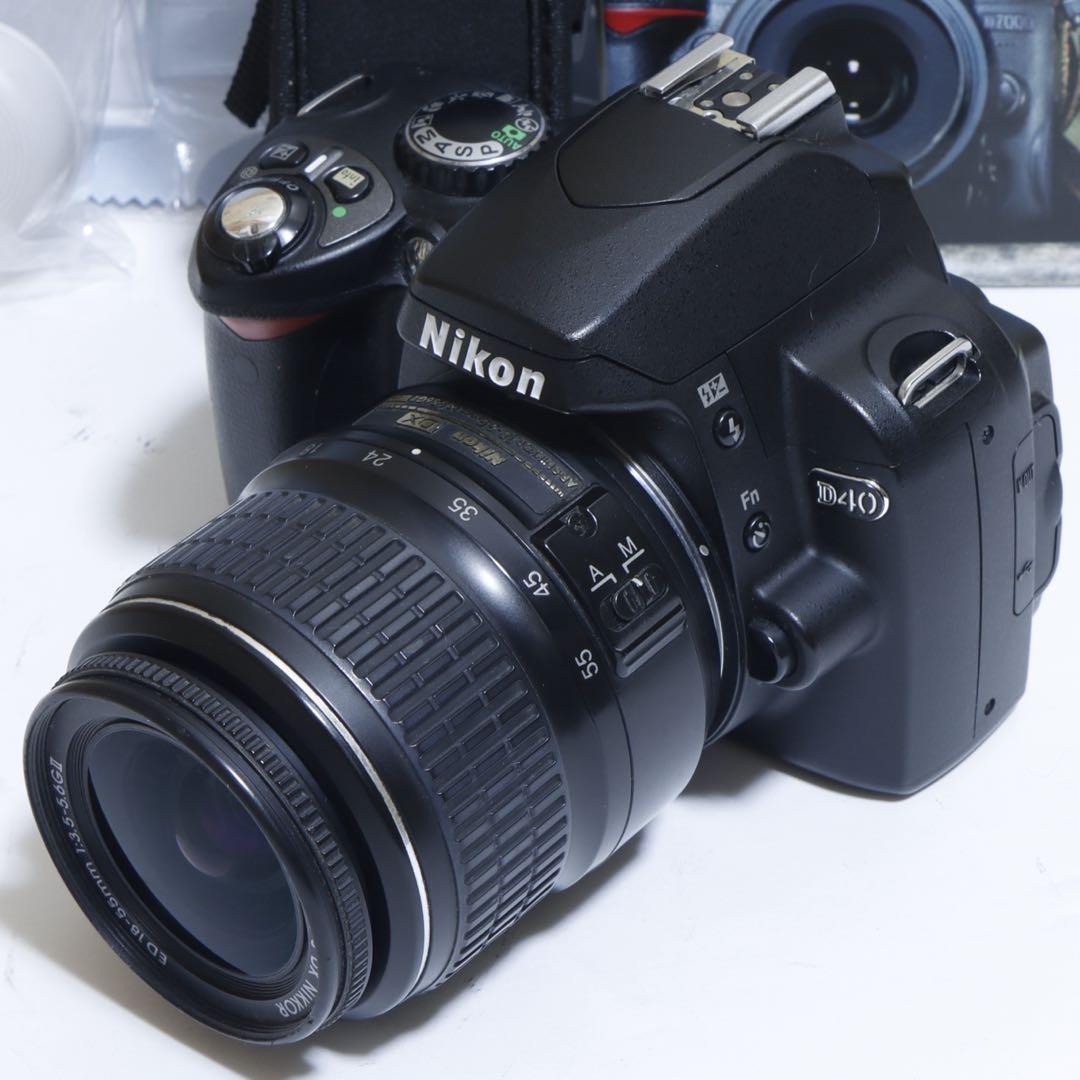 ★めち。★定番機!!★ Nikon D40セット