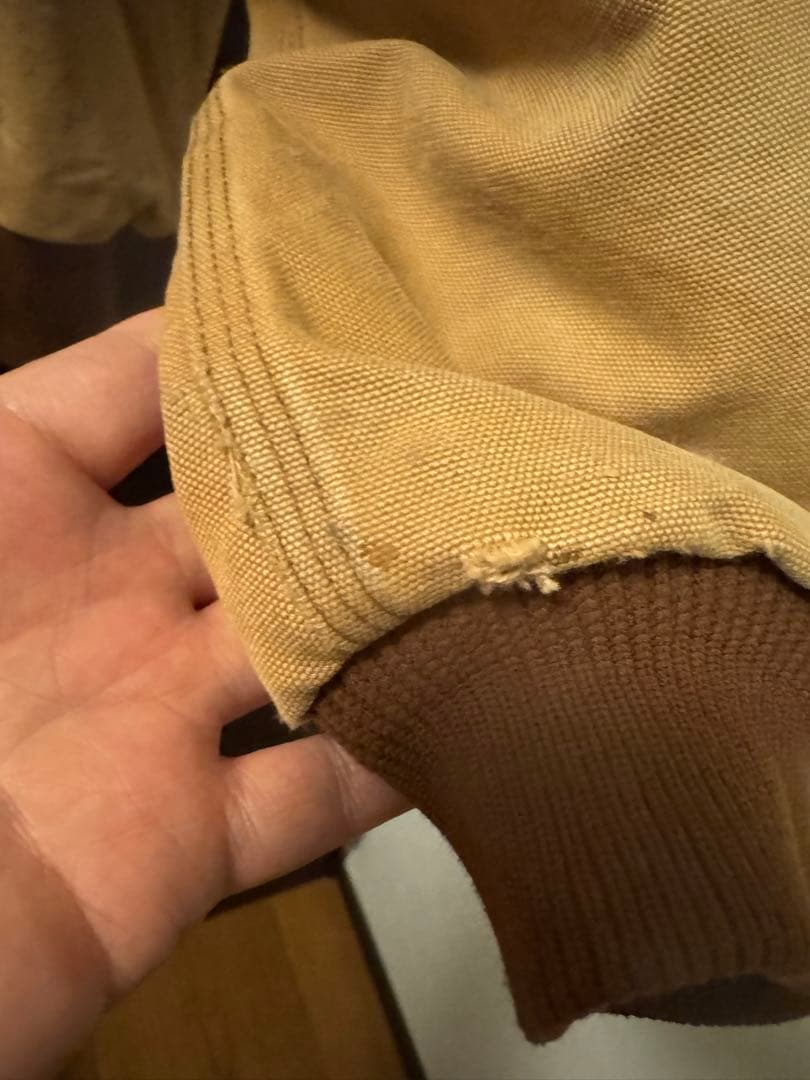 80s 90s星タグCarhartt アクティブジャケット雰囲気系　USA製