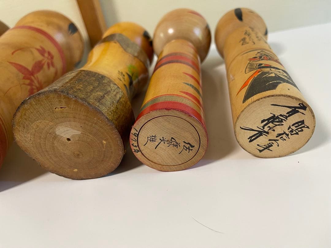 貴重！　伝統こけし　大中小　民芸品　多数　骨董　antique 京都