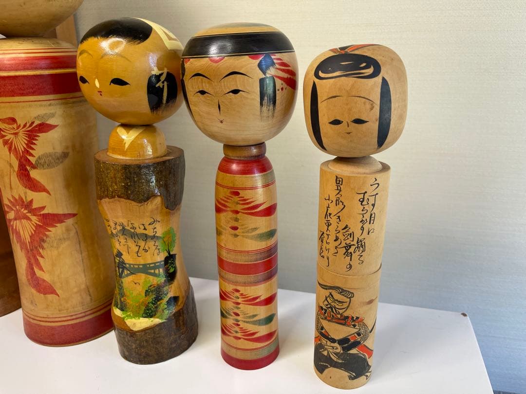 貴重！　伝統こけし　大中小　民芸品　多数　骨董　antique 京都