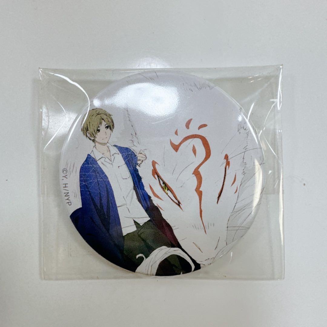 k789 夏目友人帳　劇場版　うつせみに結ぶ　缶バッジ　夏目貴志　ニャンコ先生