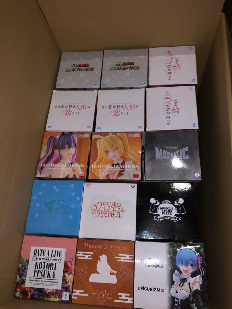 にごりり　リコリス　デアラ　まりん　レムラム　　セット　フィギュア　40個