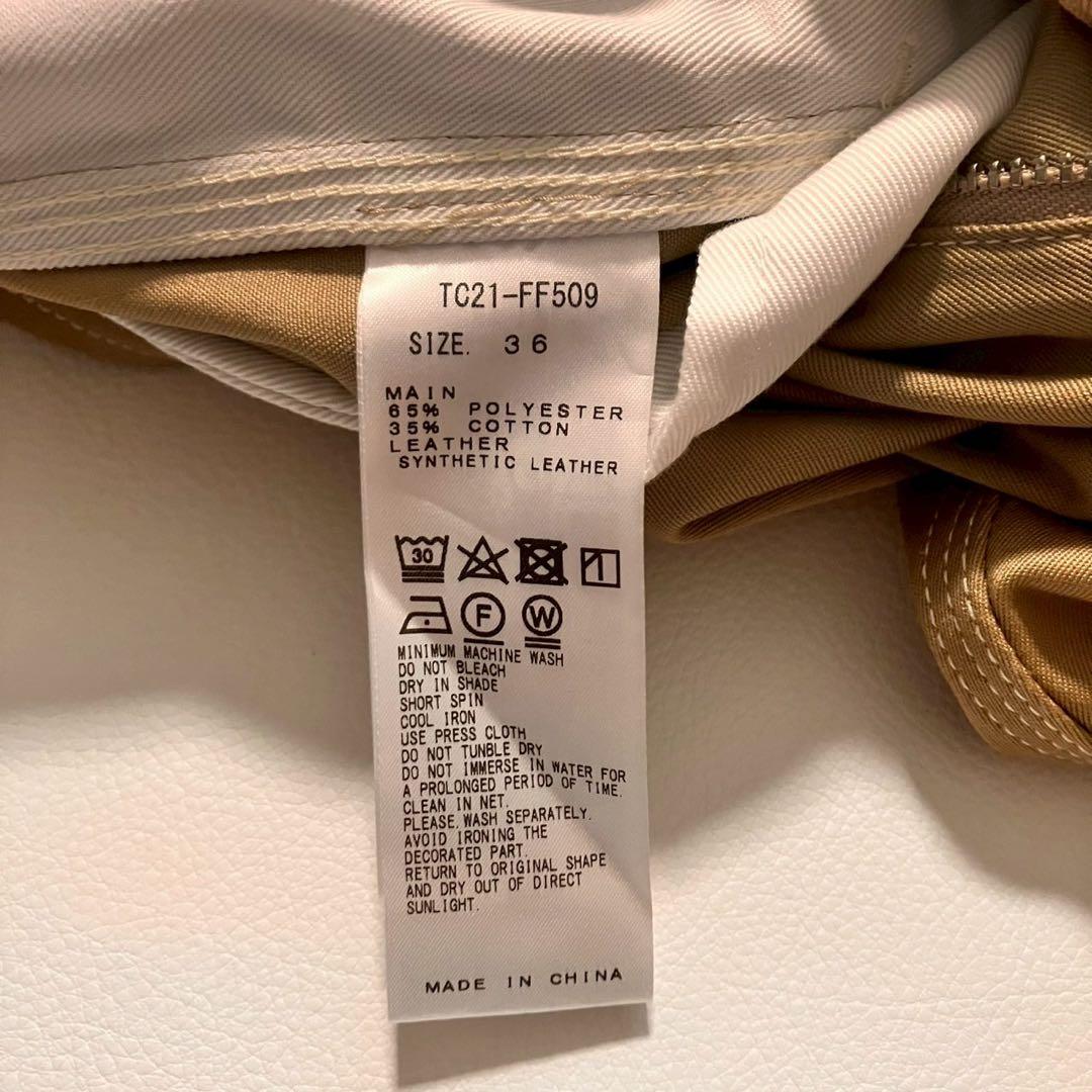 【Re】TOGA × DICKIES　2022ss フレアチノパンツ