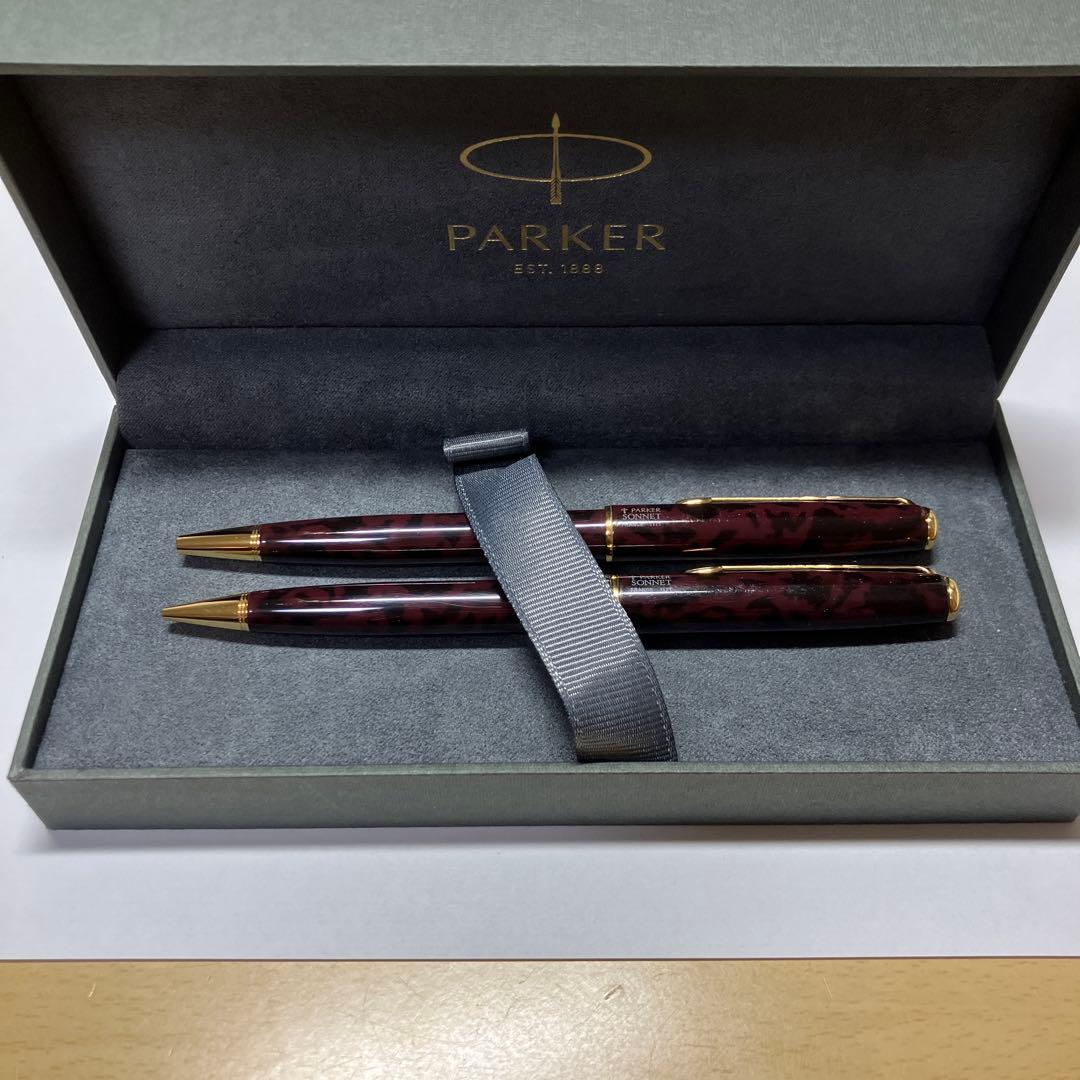 PARKER Sonnet ソネット　マーブル　ボールペン　シャープペンシル