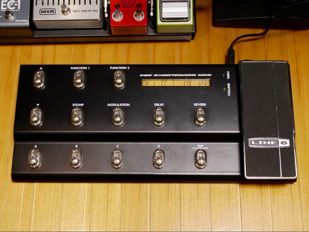 Line 6 FBV Shortboard MKII フットコントローラー