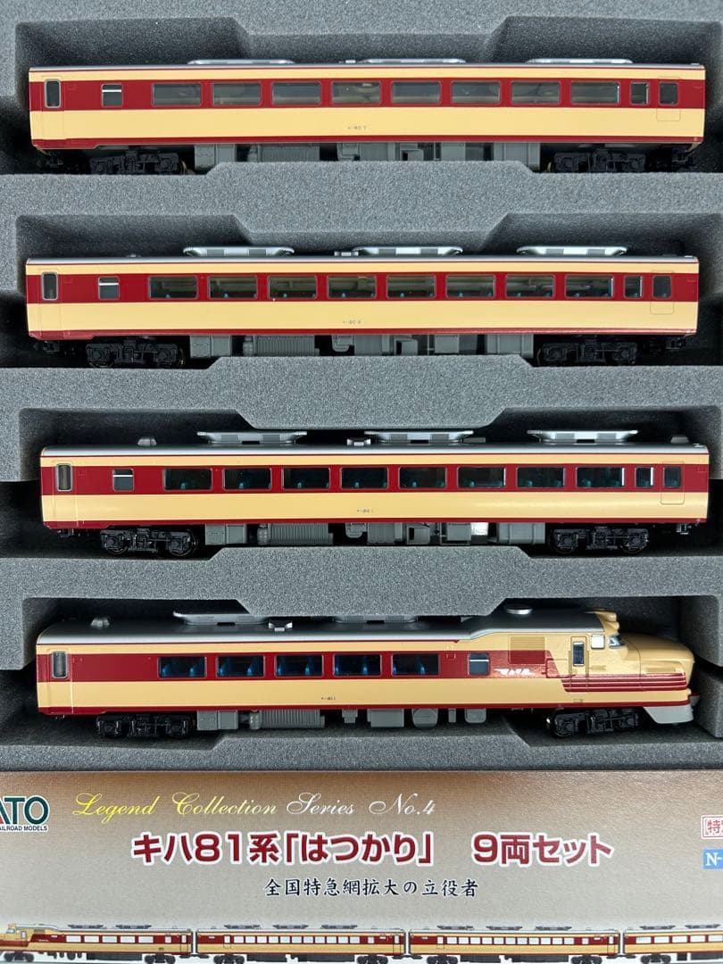 KATO レジェンドコレクション キハ81系「はつかり」9両セット