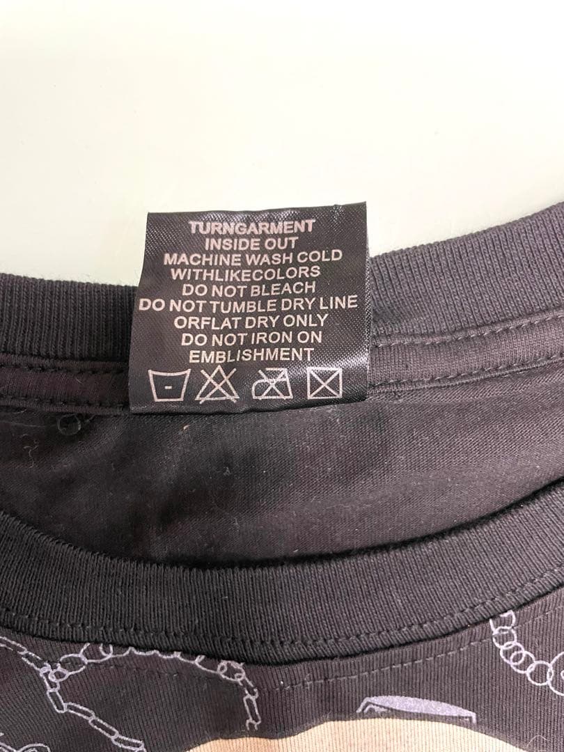 CHRSTIAN AUDIGIERスカル長袖Tシャツ