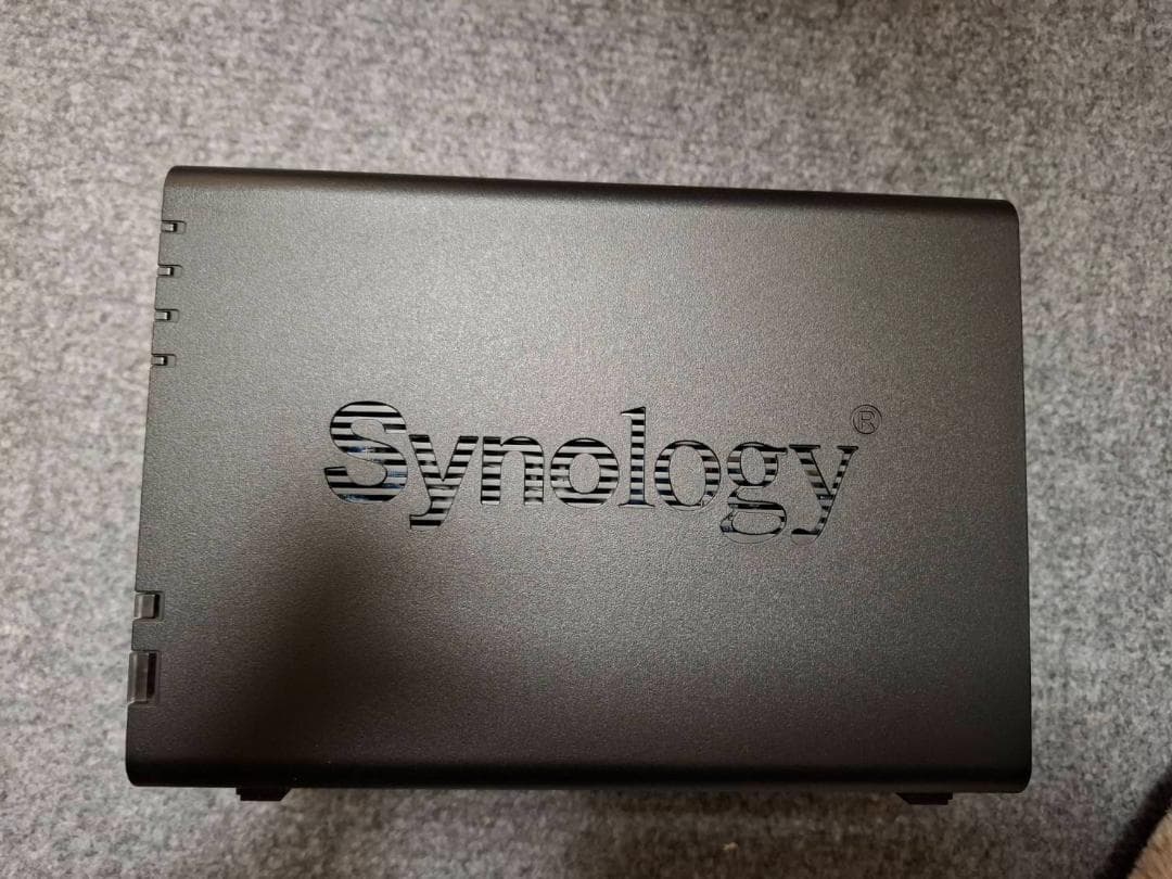 Synology DS218j NAS 2ベイ HDD(1TB*2)付き
