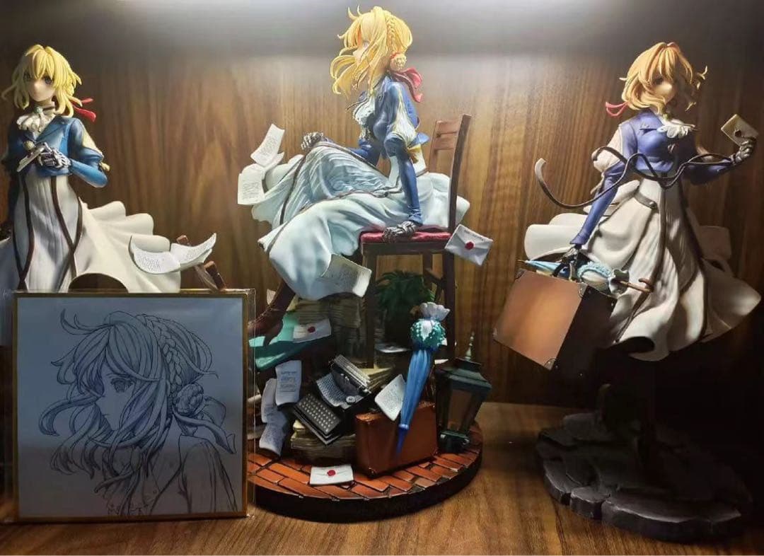 ヴァイオレット・エヴァーガーデン Prism フィギュアガレージキットスタチュー