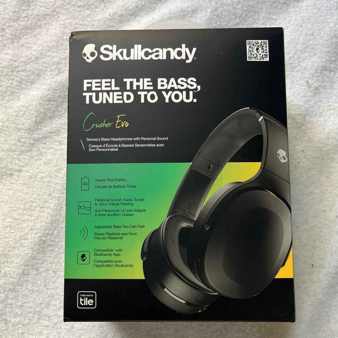Skullcandy Crusher Evo ワイヤレスヘッドホン