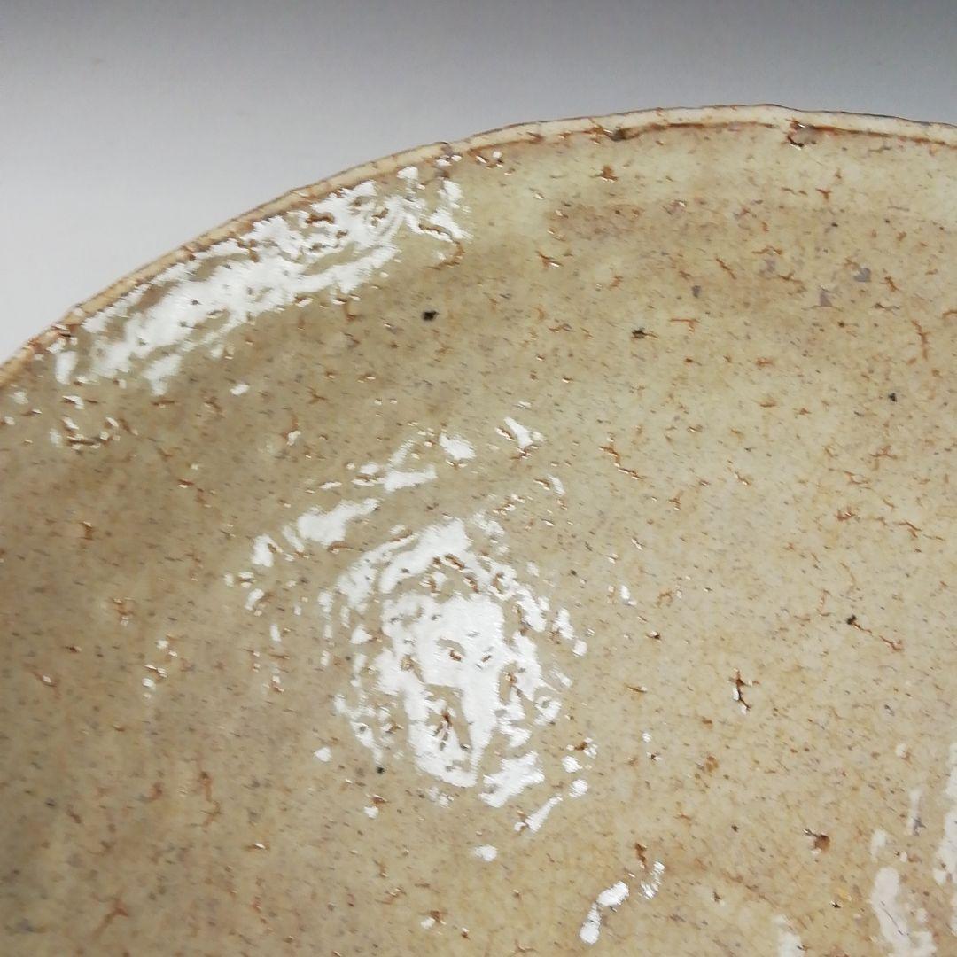 Ｔ３８　茶碗　『萩焼』『平茶碗』『大野瑞峰造』　共箱　抹茶碗　茶道具