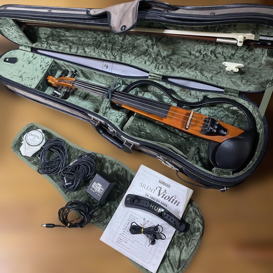 YAMAHA サイレントバイオリン SV-100 弓・ケース付