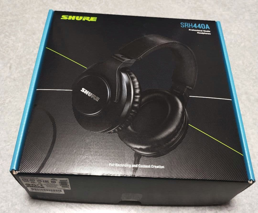 SHURE SRH440A プロフェッショナル・スタジオ・ヘッドホン