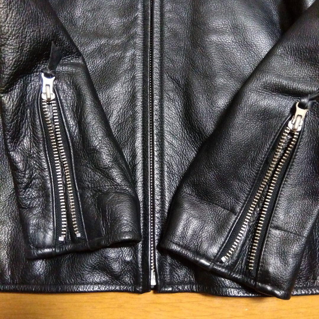 【極美品‼️】CHEVIGNON シェビニオン　レザーライダースジャケット