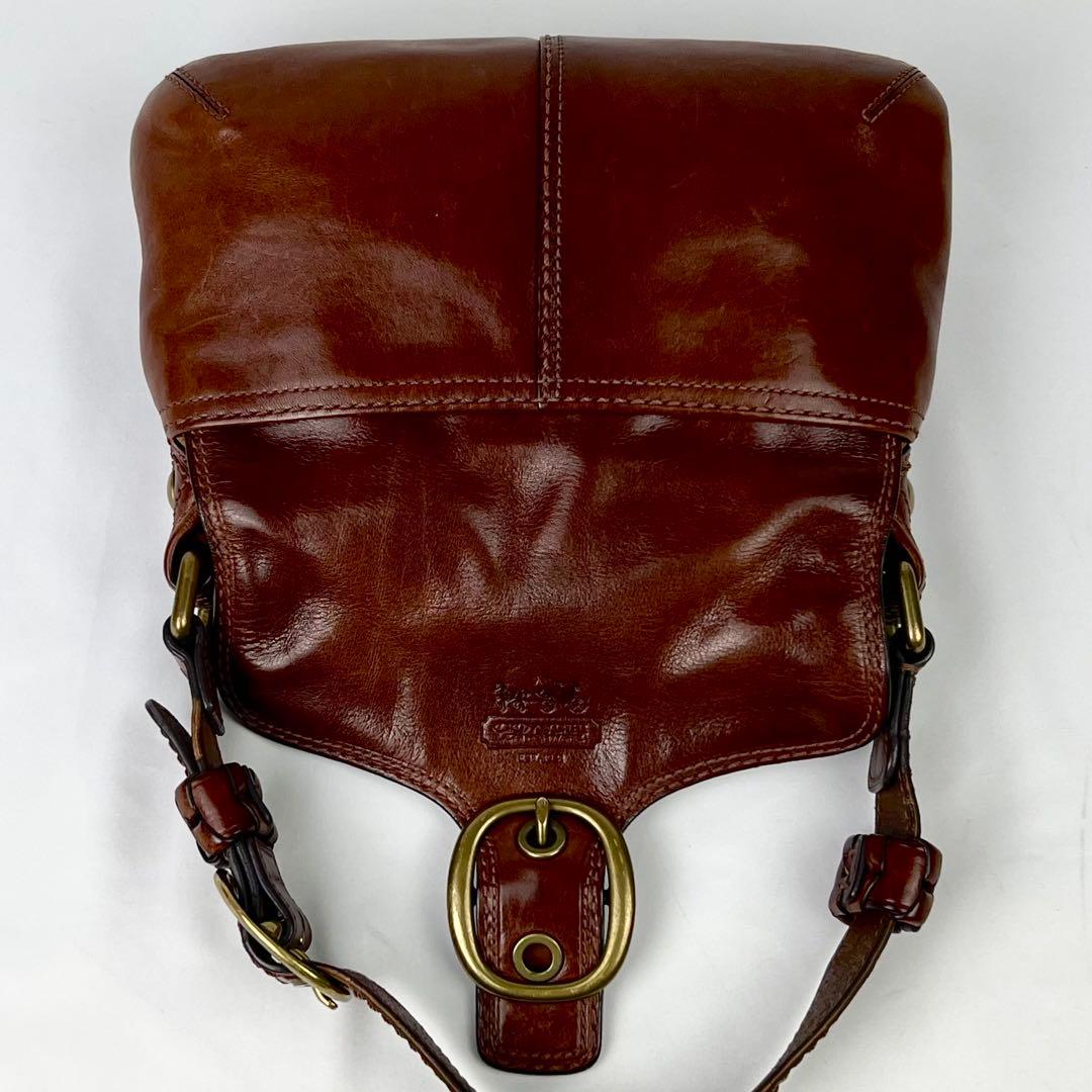 COACH ショルダーバッグ ソーホー ブリーカー 11427 レザー ブラウン