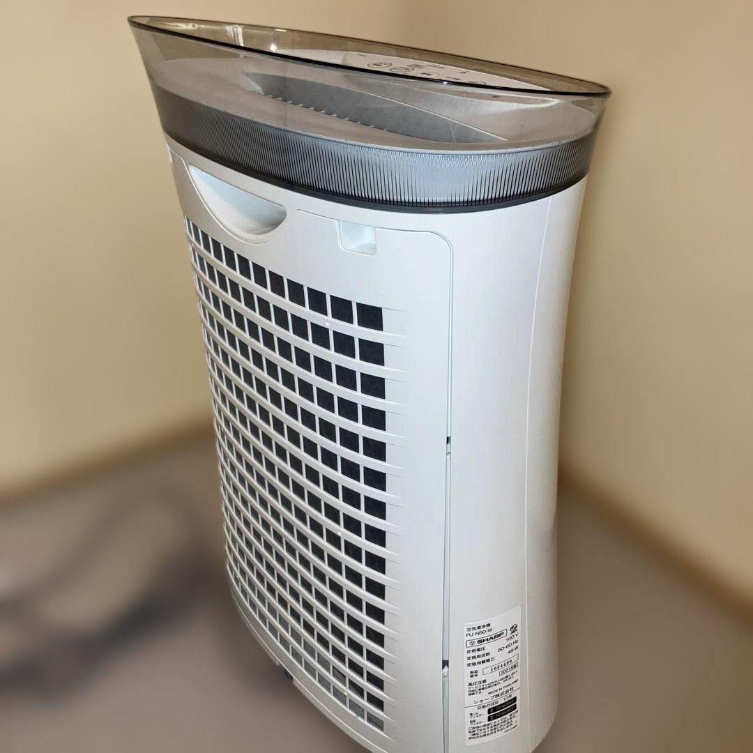 SHARP 空気清浄機 シャープ プラズマクラスタホワイト FU-N50-W