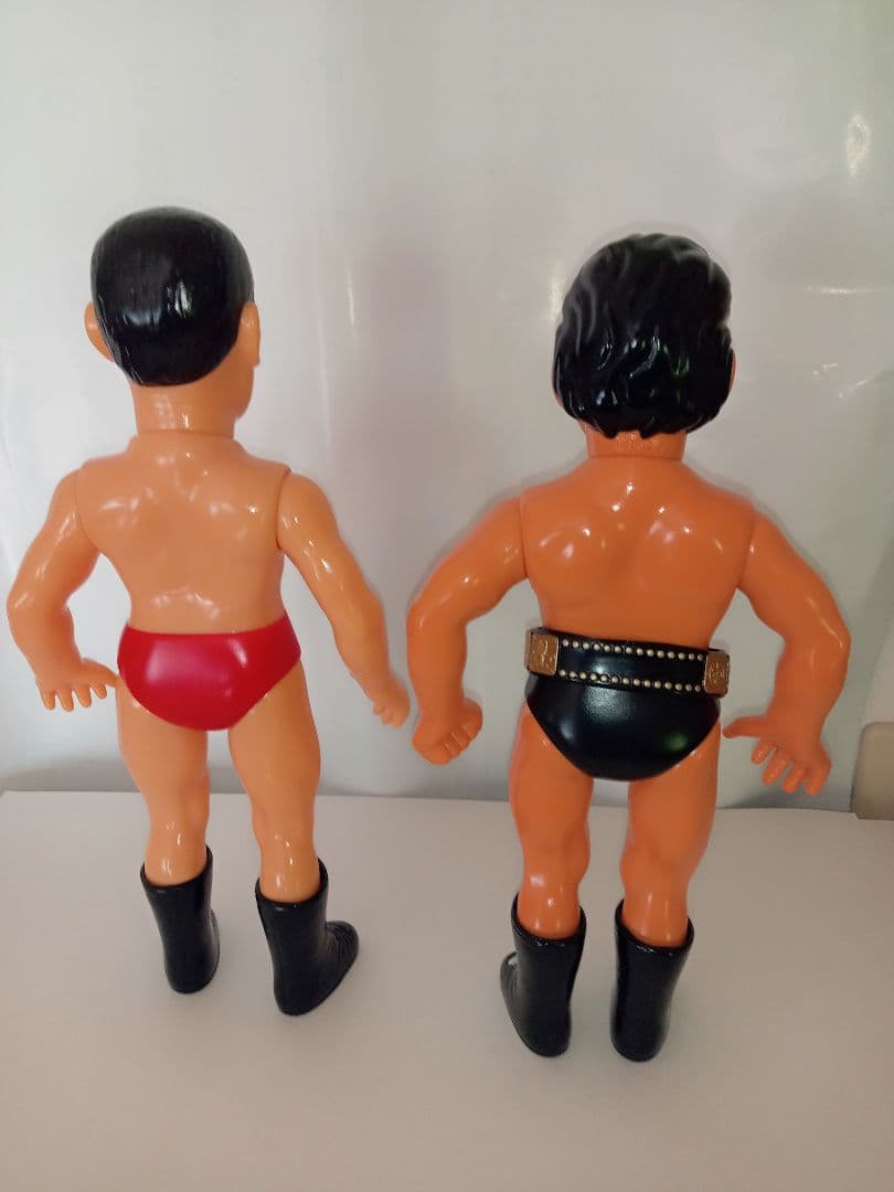 ジャイアント馬場・アントニオ猪木　メディコムトイ　ソフビ