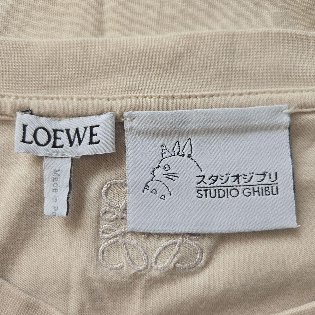 LOEWE ロエベ となりのトトロ まっくろくろすけ ロゴ Tシャツ 佐藤健着