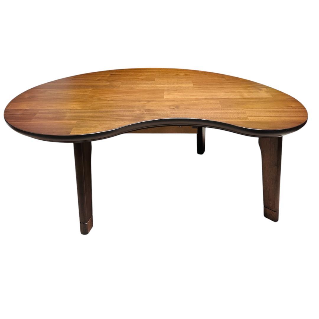 【20年製】協立工芸 家具調こたつ マートⅡ 105(D)ビーンズ 炬燵テーブル