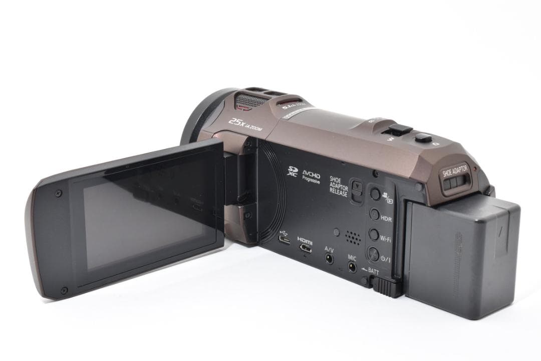 極美品☆Panasonic HC-VX980M高画質4K撮影ビデオカメラ1953