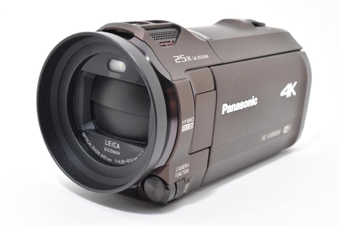 極美品☆Panasonic HC-VX980M高画質4K撮影ビデオカメラ1953
