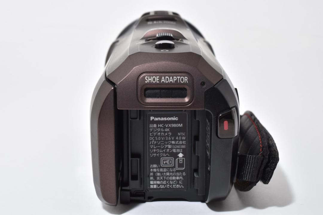 極美品☆Panasonic HC-VX980M高画質4K撮影ビデオカメラ1953