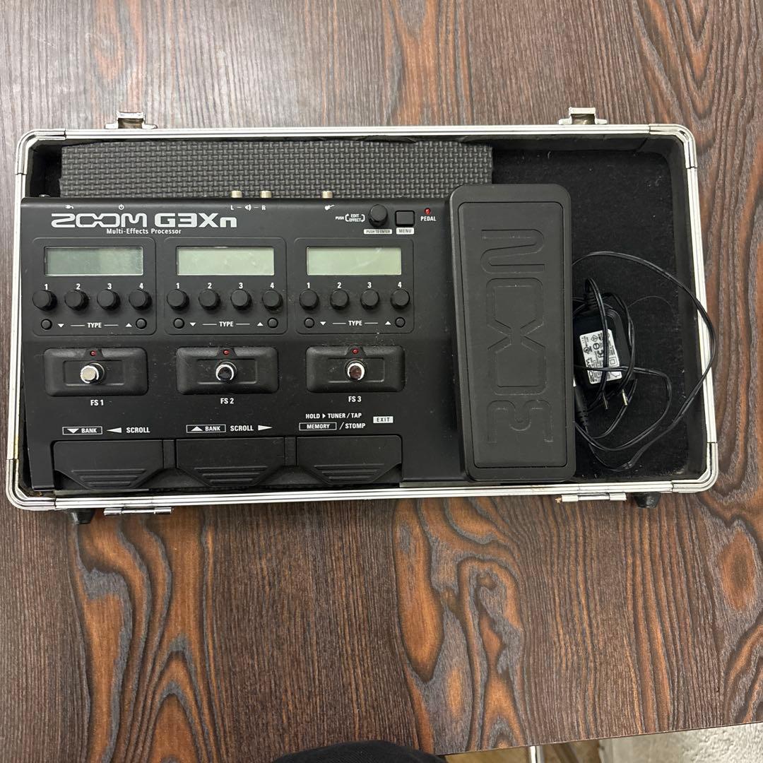 値下げ！ZOOM G3Xn マルチエフェクター　エフェクターケース付き