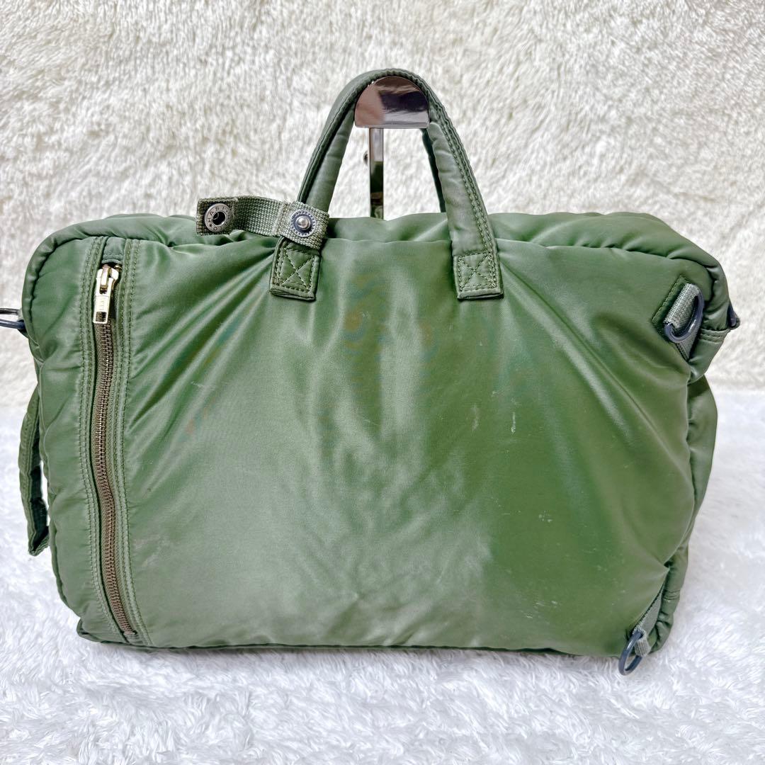 廃盤 PORTER ポーター タンカー 3way ビジネスバッグ セージグリーン
