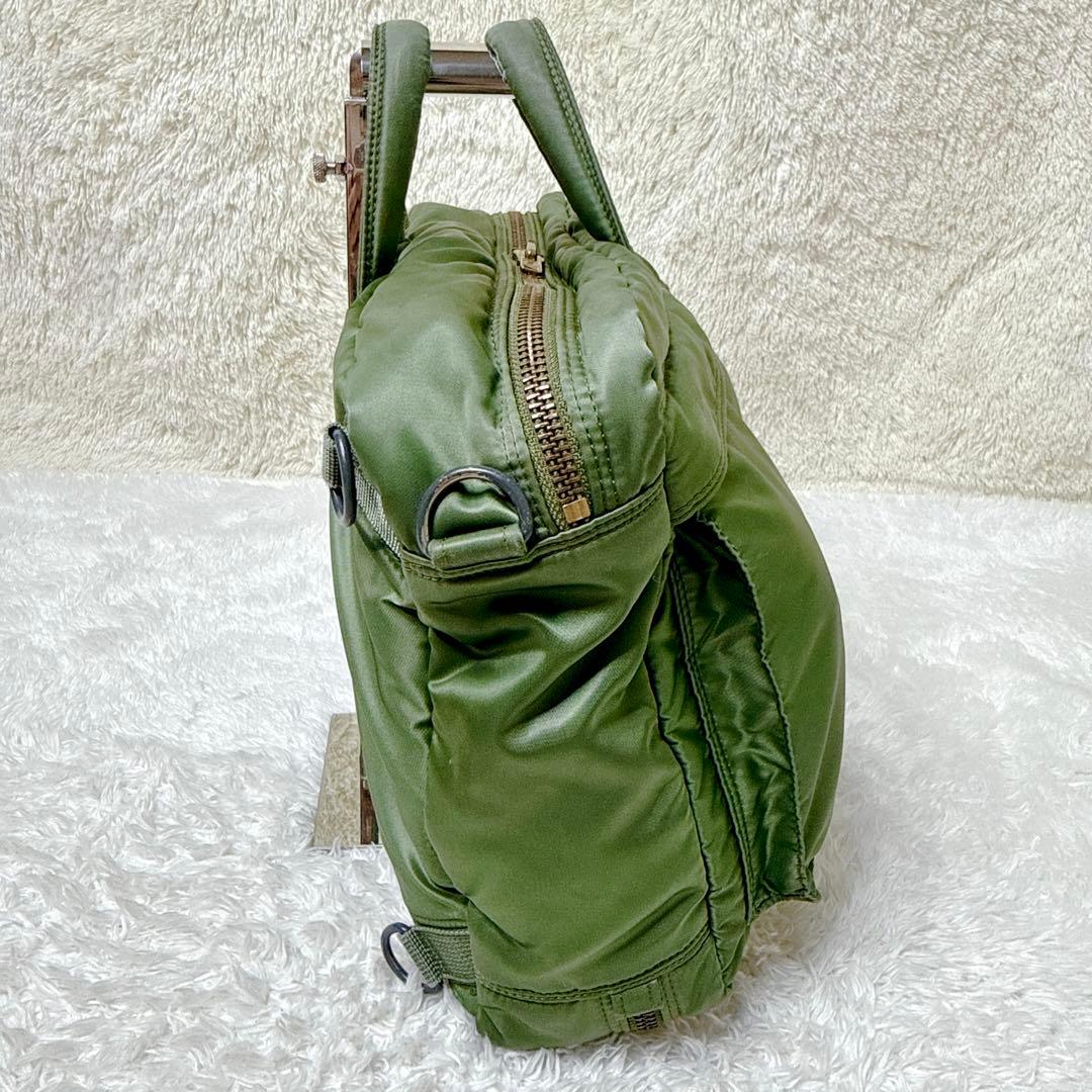 廃盤 PORTER ポーター タンカー 3way ビジネスバッグ セージグリーン