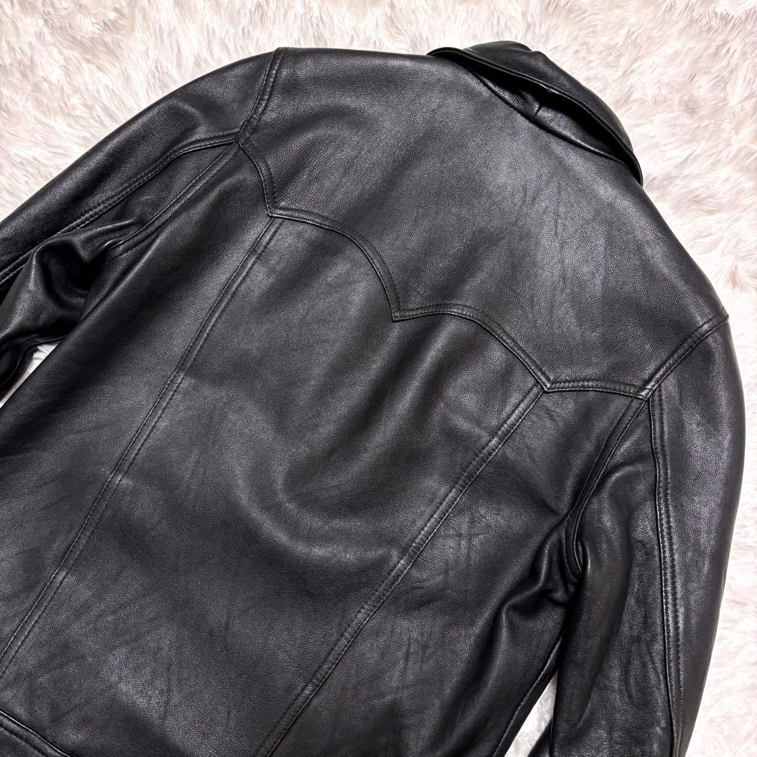 ✨良品✨JACKROSE　シープスキン　 トラッカー ジャケット　シングル