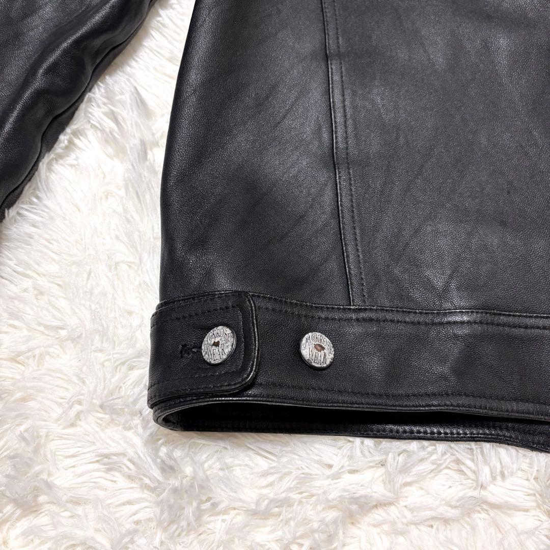 ✨良品✨JACKROSE　シープスキン　 トラッカー ジャケット　シングル