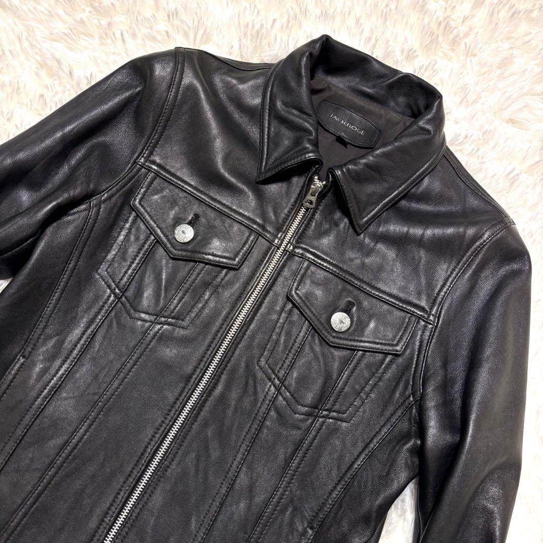✨良品✨JACKROSE　シープスキン　 トラッカー ジャケット　シングル