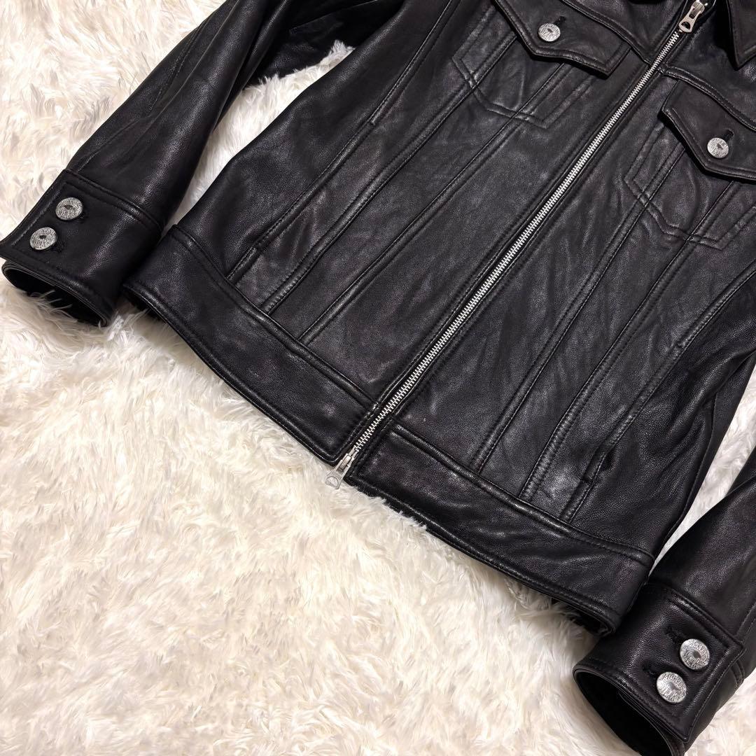 ✨良品✨JACKROSE　シープスキン　 トラッカー ジャケット　シングル