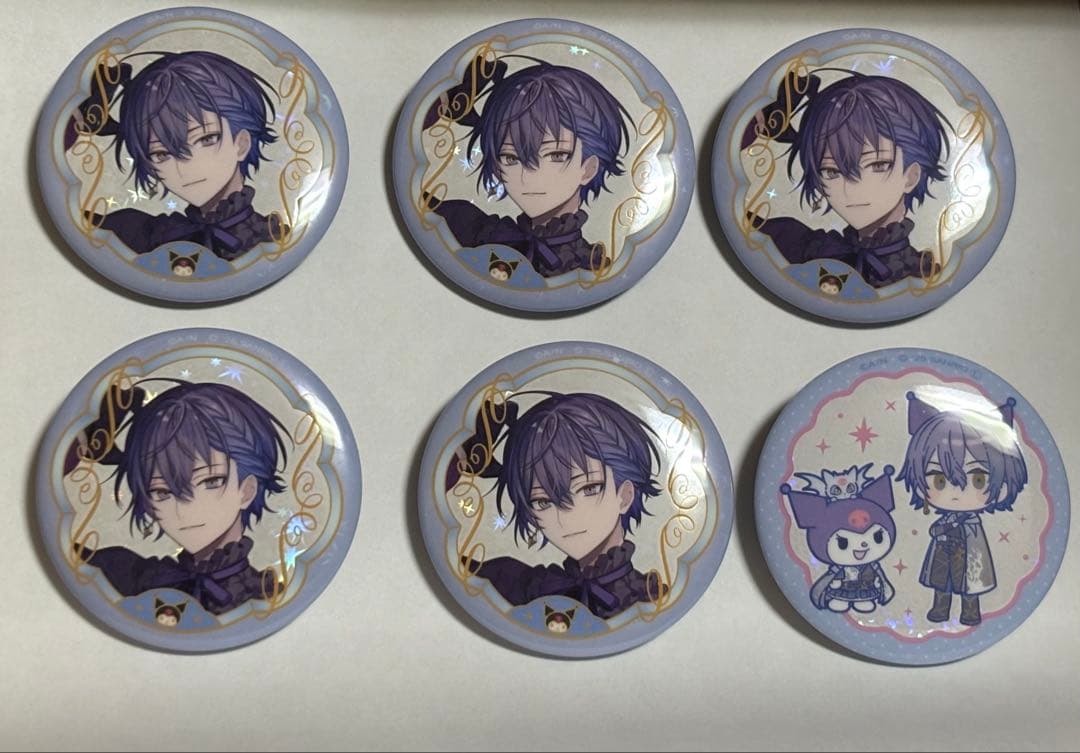 にじさんじ 小柳ロウ 缶バッジ サンリオコラボ Dytica