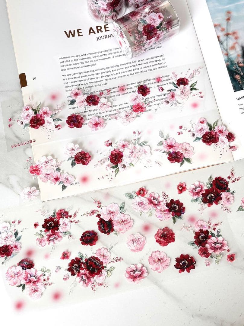 ggaggong 海外マスキングテープ　マステ 【2482】